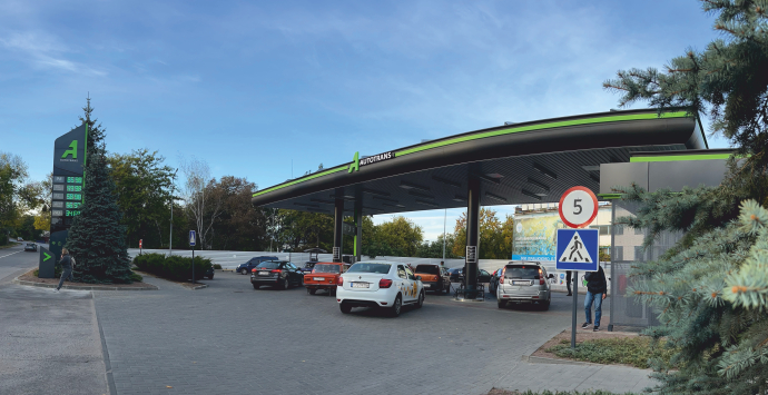 Мережа АЗК Autotrans ребрендували ще один АЗК в Полтаві