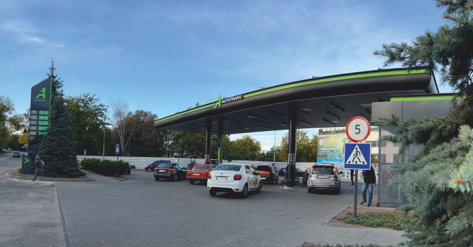 Мережа АЗК Autotrans ребрендували ще один АЗК в Полтаві