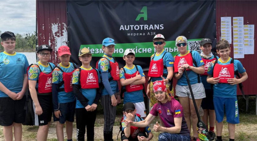 Мережа АЗК Autotrans підтримали відкритий чемпіонат Полтавської області з веслування на човнах «Дракон»